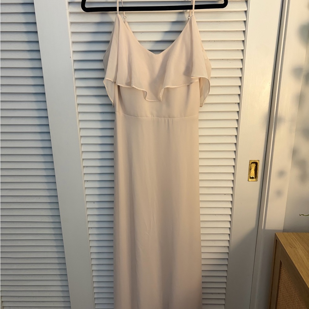Birdy Grey Blush Bridesmaid Dress size Small
